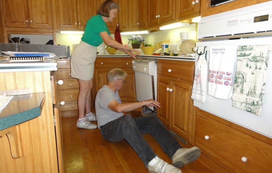 Appliance Repair Technician - My parents celebrated our arrival by  fixing the dishwasher?